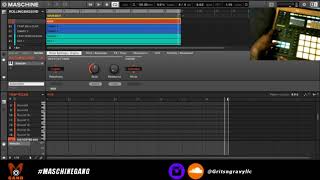 Maschine MK3 Tutorials - How To Do 808 Bass Glides In Maschine!