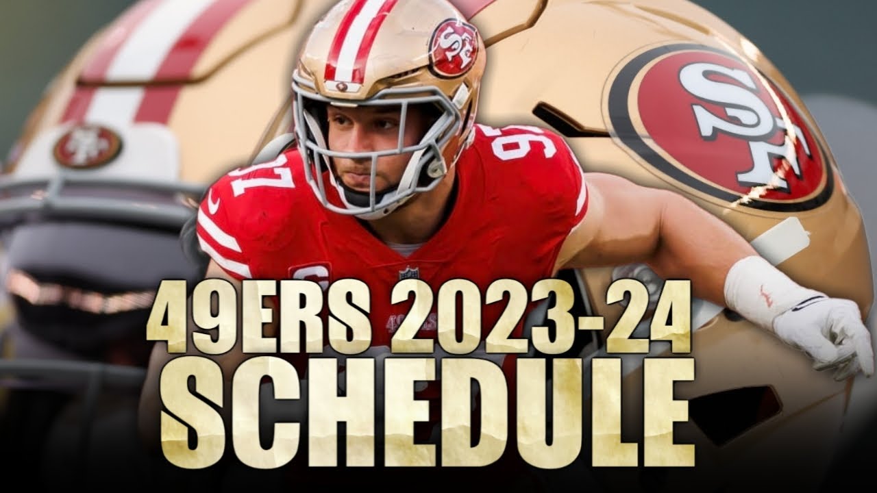 49ers schedule 2023