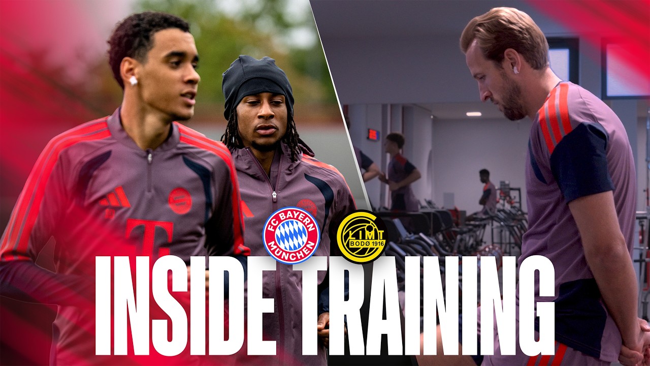 Feel the grind: FC Bayern preparing for first Champions League match of the season 💪 Inside Training
