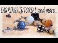 Easy earrings tutorial - What is beading to me, What beading means to me