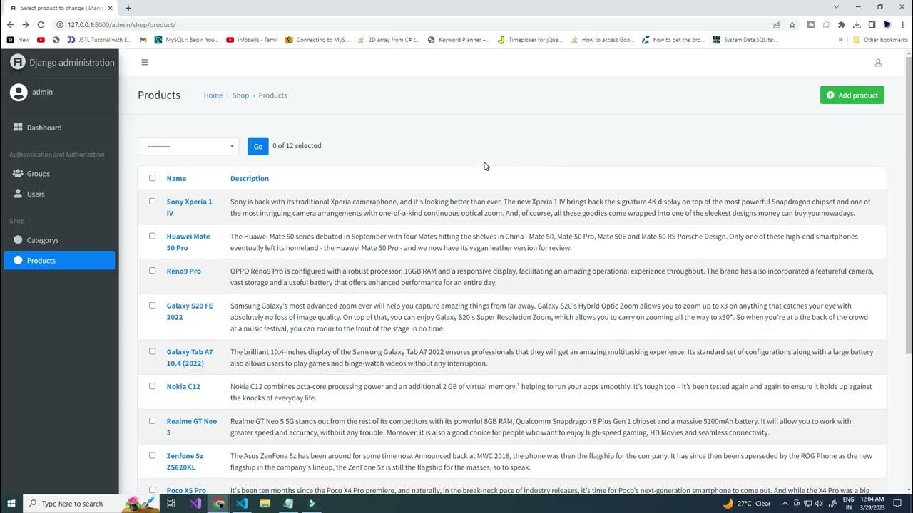 Enable Search Feature in Django admin | Python - YouTube
