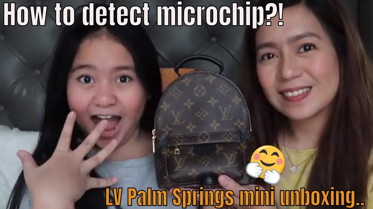 DETECTING MICRO CHIP IN LOUIS VUITTON BAG 