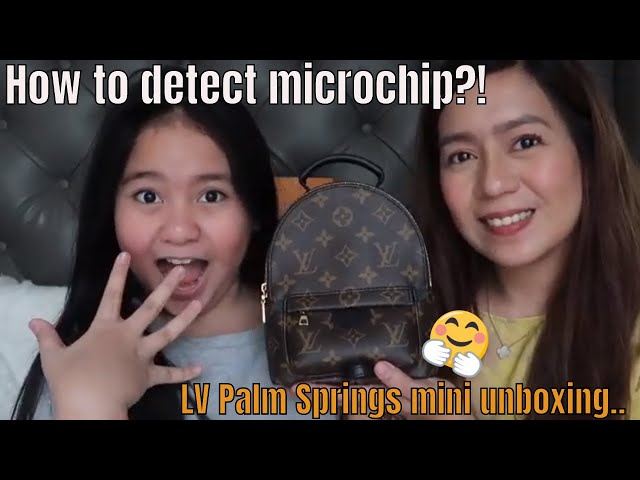 DETECTING MICRO CHIP IN LOUIS VUITTON BAG 