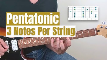 Pentatonic 3 Notes Per String