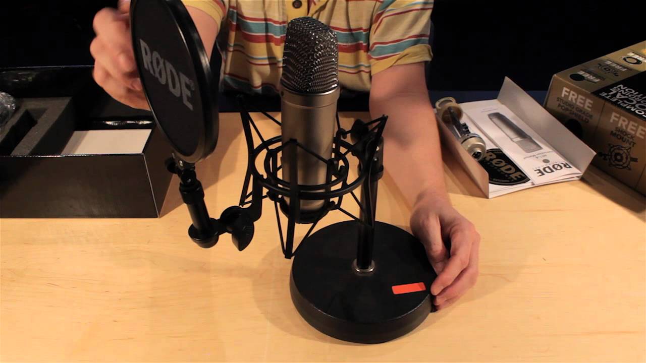 Another amazing Studio Mic pack: RODE NT1-A Vocal Condenser Mic Bundle! -  YouTube