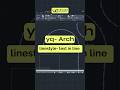 YQArch Autocad plugin, make letter line style in autocad #autocadtutorial #autocad #architecture