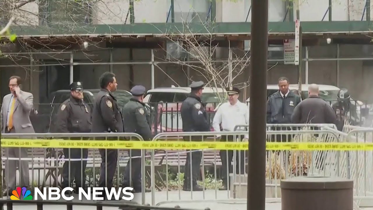 Man sets himself on fire outside Trump trial, witness says Man sets himself on fire outside Trump trial, witness says