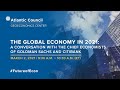 The global economy in 2021: A conversation with the chief economists of Goldman Sachs and Citigroup