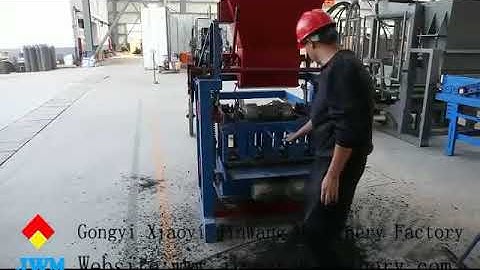 QMJ 4-35C cement brick making machine