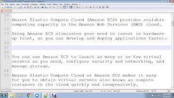 AWS - Overview and Introduction to Amazon Elastic Compute Cloud