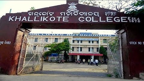 khallikote (Auto) College, Barhampur ( It