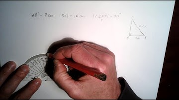 A Right Angled Triangle Given the Hypotenuse and One Other Side
