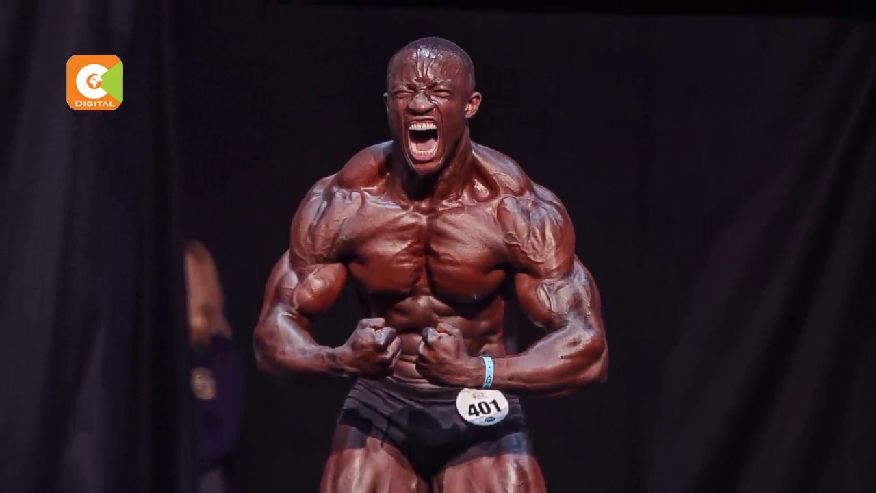 Gabriel Mukundi, the new face of body building