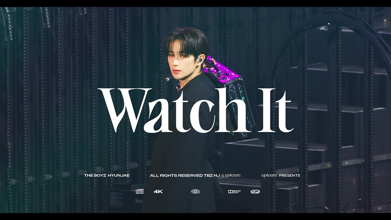 [4K] 231225 INTRO + WATCH IT : HYUNJAE FOCUS 더보이즈 현재 직캠