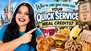 Where Can You Use Disney Quick-Service Meal Credits | 2026 Dining Plan Guide
