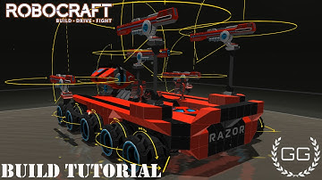 ROBOCRAFT - THE RAZOR - BUILD IT