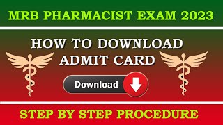 Download Lagu How to Download MRB Pharmacist Admit Card 2023 | TAMIL | BEST INFO TECH TAMIL MP3