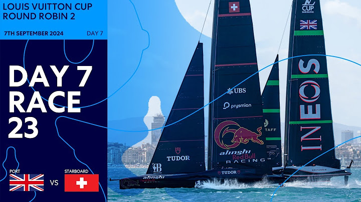 INEOS Britannia vs. Alinghi Red Bull Racing - Full Race 07/09/2024