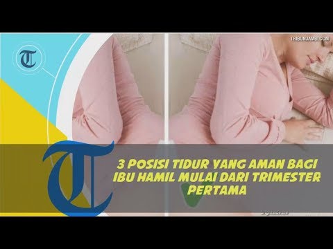 Video: 3 Cara Mudah Tidur Saat Hamil di Trimester Pertama