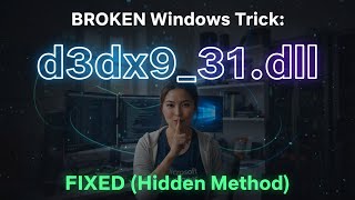 D3dx9_31.dll Missing? Here's the Solution.