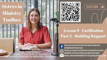 Lesson 9 - Facilitation (Part 2) - Building Rapport