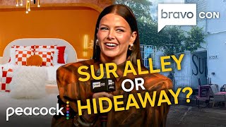 Famous Ariana Madix Chooses Between the SUR Alley & the Hideaway | BravoCon 2025 Wealth