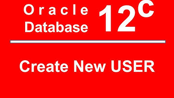 Oracle SQL PLSQL 12C Tutorial 4 - Create New User