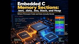 Embedded C Memory Sections: Where Firmware Code and Data Actually Reside