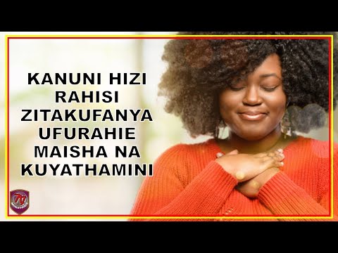 Video: Unachohitaji Kwa Maisha Ya Furaha