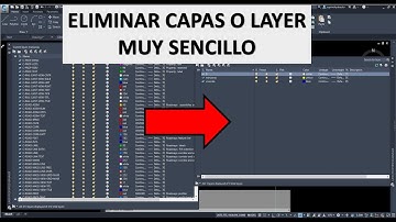 Delete layers or empty layers in AutoCAD