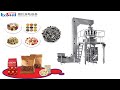 Boshi pack CE automatic chips nuts popcorn beans packing machine
