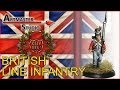 Artmaster studio how to paint british line infantry