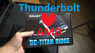 Thunderbolt 3 in AMD system