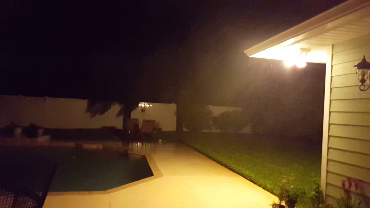 Quick tropical squall