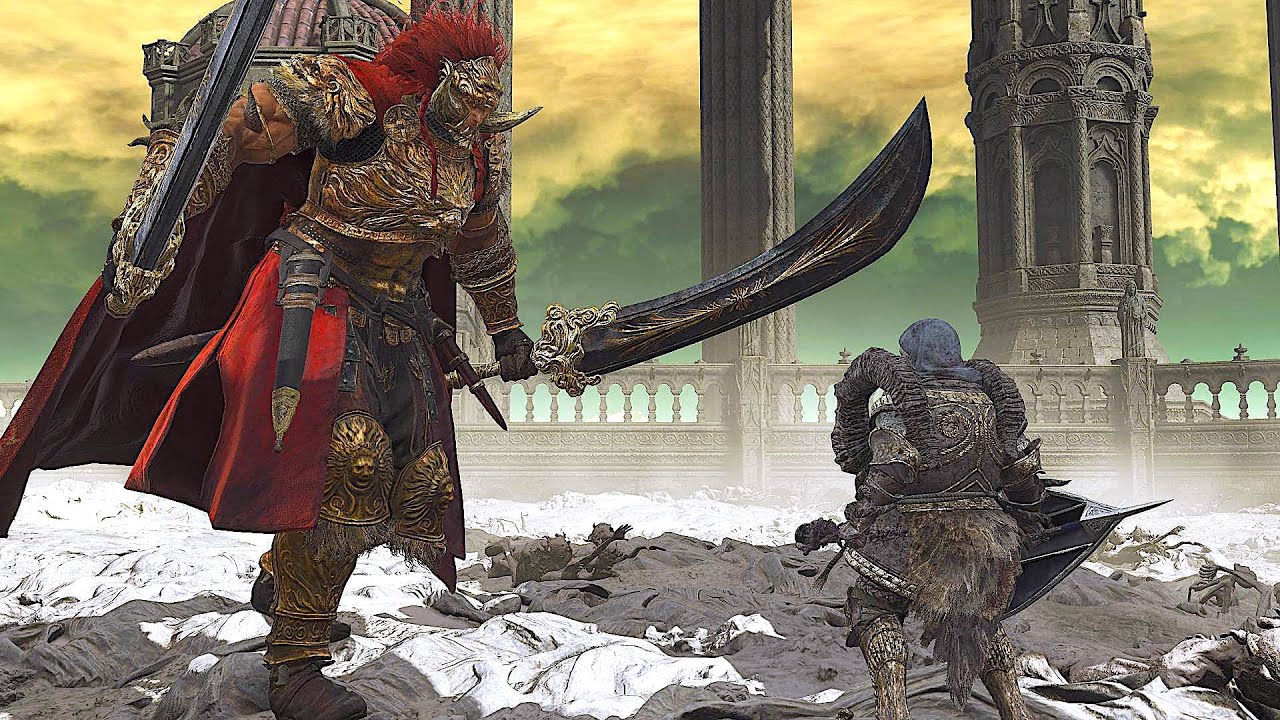 Fighting the final boss after completing every single side quest - YouTube