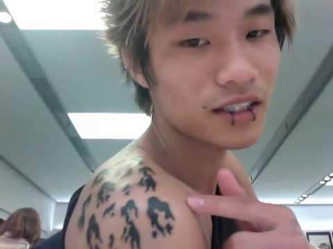 cursed seal sasuke tattoo - YouTube