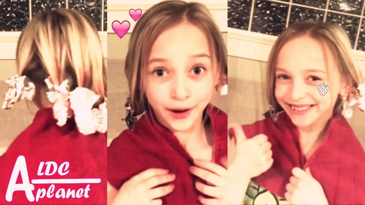 Dance Moms Mini Lilliana Ketchman Dies Her Hair Pink! YouTube