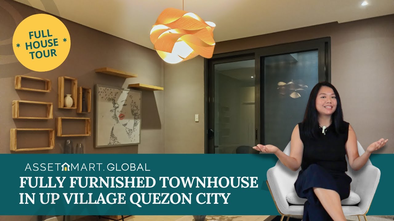 House Tour: Fully Furnished UP Village Townhouse in Quezon City