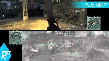 Playing Modern Warefare 3 with the wife. Spec Ops Firewall Splitscreen Co-op