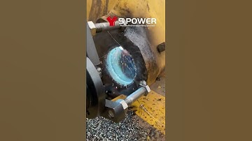 Line boring and bore welding machine,S POWER #machine #welding