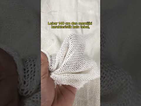 Kain Rayon Linen Tumanggal Off White