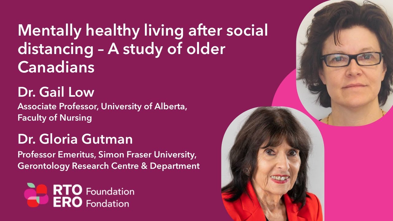 Mentally healthy living after social distancing – A study of older ...