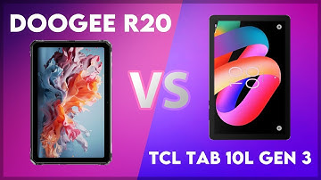 Doogee R20 vs TCL Tab 10L Gen 3 Comparison