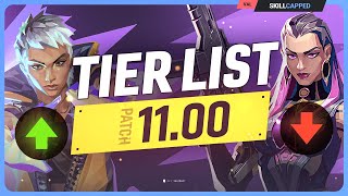 *NEW* Agent Tier List Patch 11.00 - Is Waylay Good Now? - Meta After VCT Toronto
