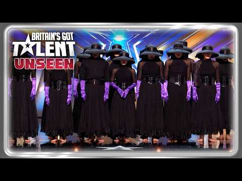 The mysterious KFam HAUNT us with SPOOKY choreo! | Auditions | BGT Unseen