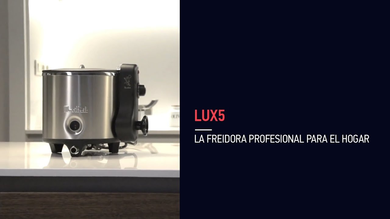 LUX 5 - Freidora doméstica con sistema de agua y aceite