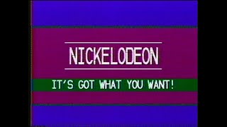 ARTS \u0026 Entertainment commercials + sign off to Nickelodeon overnight crawl (Early 1985)