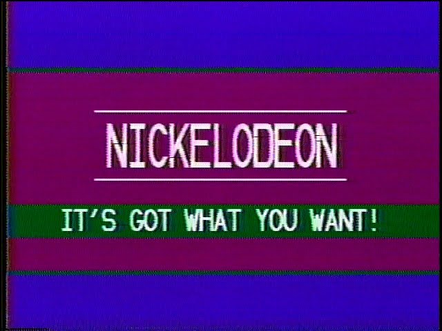 ARTS & Entertainment commercials + sign off to Nickelodeon overnight crawl (Early 1985) class=