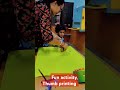 Fun Activity,Thumb printing.Squid game song.