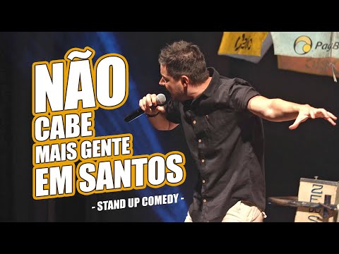 NÃO VENHA PARA SANTOS | Cortes de Stand Up Comedy - Edson Jr